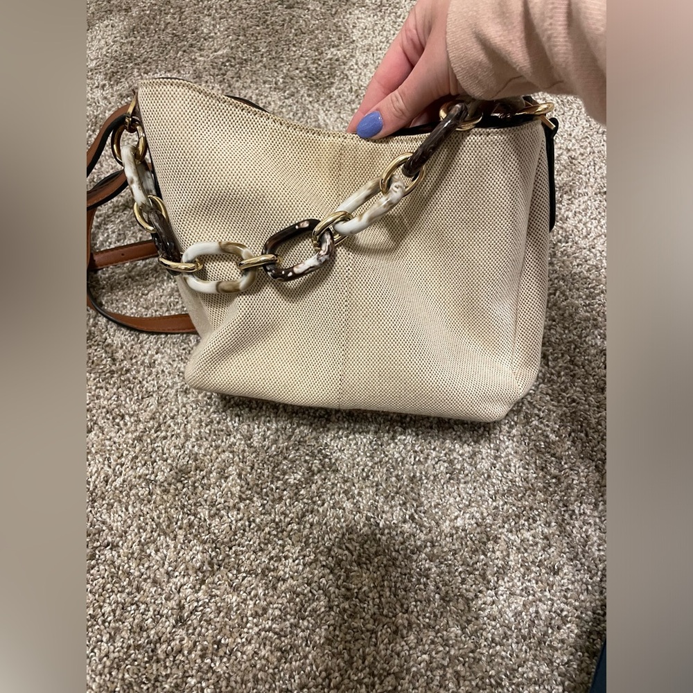 Target trendy tortoise shell chain purse